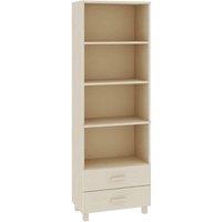 Berkfield Home Highboard HAMAR Honey Brown 60x35x180 cm Solid Wood Pine | Size: 60 x 35 x 180 cm