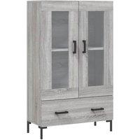 Berkfield Home Highboard Grey Sonoma 69.5x31x115 cm Engineered Wood
