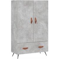 Berkfield Home Highboard Concrete Grey 69.5x31x115 cm Engineered Wood