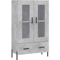Berkfield Home Highboard Concrete Grey 69.5x31x115 cm Engineered Wood