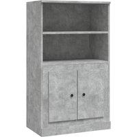 Berkfield Home Highboard Concrete Grey 60x35.5x103.5 cm Engineered Wood