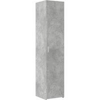 Berkfield Home Highboard Concrete Grey 40x42.5x185 cm Engineered Wood