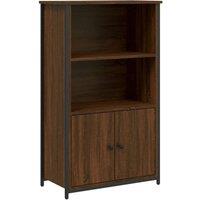 Berkfield Home Highboard Brown Oak 62x32x103.5 cm Engineered Wood