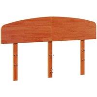 Berkfield Home Headboard Wax Brown 150 cm Solid Wood Pine