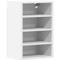 Berkfield Home Hanging Cabinet White 40x29.5x60 cm Engineered Wood
