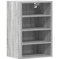 Berkfield Home Hanging Cabinet Grey Sonoma 40x29.5x60 cm Engineered Wood