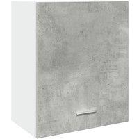 Berkfield Home Hanging Cabinet Concrete Grey 50x31x60 cm Engineered Wood | Size: 50 x 31 x 60 cm