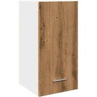 Berkfield Home Hanging Cabinet Lyon Artisan Oak 30x31x60 cm Engineered Wood in Brown | Size: 30 x 31 x 60 cm