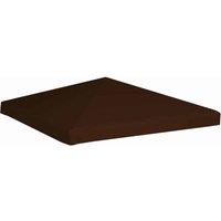 Berkfield Home Gazebo Top Cover 310 g/m 3x3 m Brown