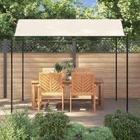 Berkfield Home Gazebo Fabric Cream White in Beige