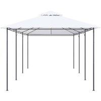 Berkfield Home Gazebo 600x298x270 cm White 180g/m | Size: 600 x 298 x 270 cm