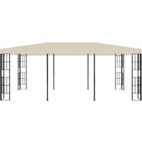 Berkfield Home Gazebo 3x6 m Cream in Beige