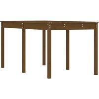 Berkfield Home Garden Table Honey Brown 159.5x82.5x76 cm Solid Wood Pine
