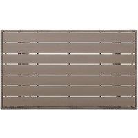 Berkfield Home Garden Table Grey 120x70x66 cm Poly Rattan | Size: 120 x 70 x 66 cm