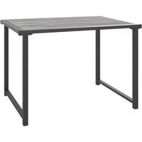 Berkfield Home Garden Table Anthracite 55x40x37 cm Steel in Black | Size: 55 x 40 x 37 cm