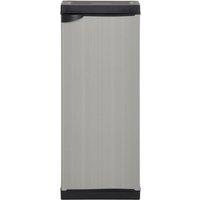 Berkfield Home Garden Storage Cabinet with 1 Shelf Grey & Black 35x40x85 cm | Size: 35 x 40 x 85 cm