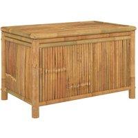 Berkfield Home Garden Storage Box 90x52x55cm Bamboo in Brown | Size: 90 x 52 x 55 cm