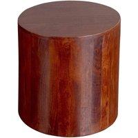 EONLION Stump Side Table New Design Heavy Duty Brand New Design Desk in Brown