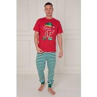 ELAINA FASHION Men's Christmas Pyjama Set | Size: XL