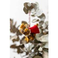 Lily & Me Regal Tiger Felt Friends Christmas Tree Decoration