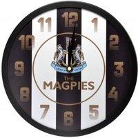 Newcastle United FC Magpies Wall Clock in Black