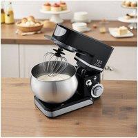 Living and Home 6 Speed 5L Multifunctional Household Tilt-Head Stand Mixer in Black