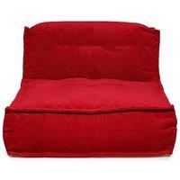 Kaikoo Chenille Quilt Lounger Red