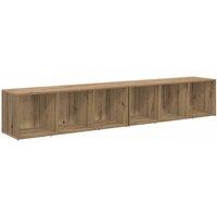 Berkfield Home 2 pcs Artisan Oak Engineered wood in Brown
