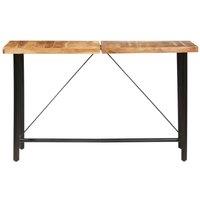 Berkfield Home Bar Table 180x70x107 cm Solid Sheesham Wood in Brown | Size: 180 x 70 x 107 cm