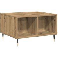 Berkfield Home Coffee Table Artisan Oak 60x50x36.5 cm Engineered Wood in Brown