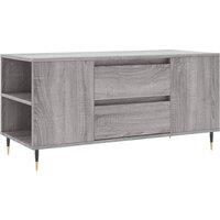 Berkfield Home Coffee Table Grey Sonoma 102x44.5x50 cm Engineered Wood