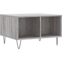 Berkfield Home Coffee Table Grey Sonoma 60x50x36.5 cm Engineered Wood