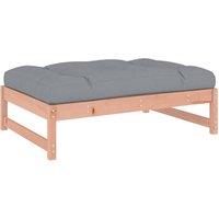 Berkfield Home Garden Footstool 120x80 cm Solid Wood Douglas in Light Tan