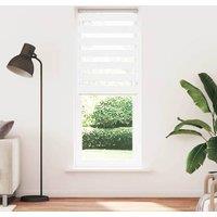 Berkfield Home Zebra Blind White 70x200 cm Fabric Width 65.9 cm Polyester