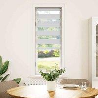 Berkfield Home Zebra Blind White 45x150 cm Fabric Width 40.9 cm Polyester