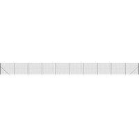 Berkfield Home Wire Mesh Fence with Spike Anchors Anthracite 1.6x25 m in Charcoal