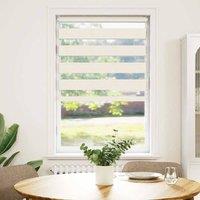 Berkfield Home Zebra Blind Marble Beige 75x150 cm Fabric Width 70.9 cm Polyester