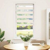 Berkfield Home Zebra Blind Marble Beige 65x150 cm Fabric Width 60.9 cm Polyester