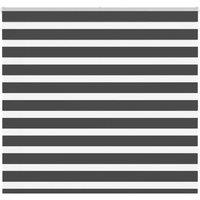 Berkfield Home Zebra Blind Black 155x100 cm Fabric Width 150.9 cm Polyester