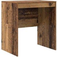 Berkfield Home Writing Desk Old wood MDF 70 x 50 x 76 cm Simple Writing Desk in Brown