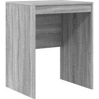 Berkfield Home Writing Desk Grey sonoma Particle board 60 x 50 x 76 cm Simple