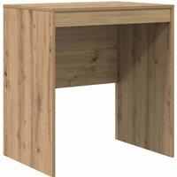Berkfield Home Writing Desk Artisan oak Engineered wood 70 x 50 x 76 cm Simple in Brown