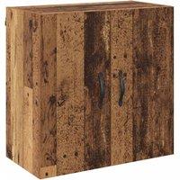 Berkfield Home Wall Cabinet Old wood 60 x 31 x 60 cm Engineered wood in Brown