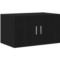 Berkfield Home Wall Cabinet Black Oak 70x42, 5x40 cm Engineered Wood