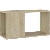 Berkfield Home TV Cabinet Sonoma Oak 60x24x32cm Engineered Wood in Light Oak | Size: 60 x 24 x 32 cm