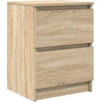 Berkfield Home TV Cabinet Sonoma Oak 40x35x54 cm Engineered Wood in Light Tan | Size: 40 x 35 x 54 cm