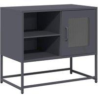 Berkfield Home TV Cabinet Anthracite 68x39x60.5 cm Steel in Dark Grey