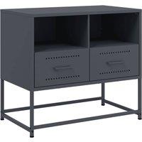 Berkfield Home TV Cabinet Anthracite 68x39x60.5 cm Steel in Dark Grey