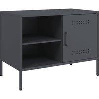 Berkfield Home TV Cabinet Anthracite 68x39x50.5 cm Steel in Dark Grey