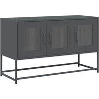 Berkfield Home TV Cabinet Anthracite 100.5x39x60.5 cm Cold-rolled Steel in Dark Grey